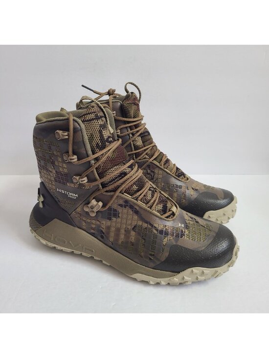 NEW Under Armour HOVR Dawn Waterproof 2.0 Hunting Boots 3025574-900 Size 8 Brown main image 5